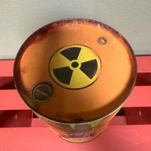 The Toxic Avenger Nuclear Waste Barrel Popcorn Bucket Cinemark Exclusive NEW - Picture 2 of 6
